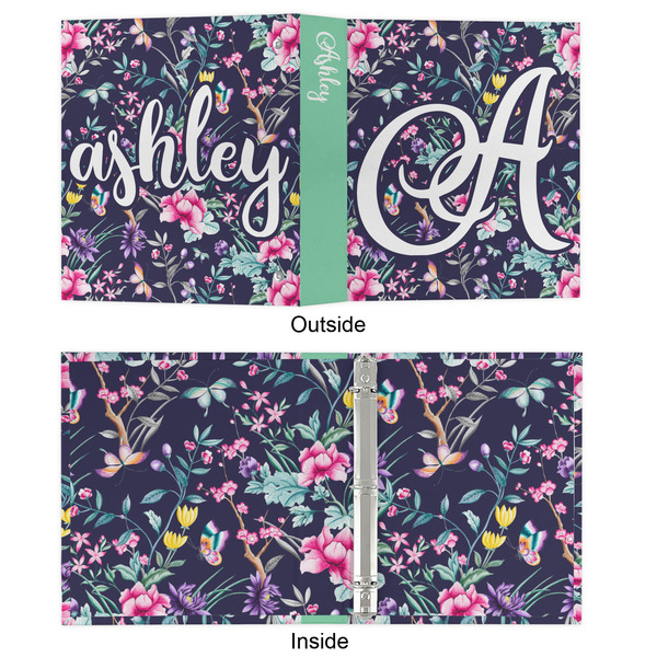 Chinoiserie 3 Ring Binders - Full Wrap - 1" - APPROVAL