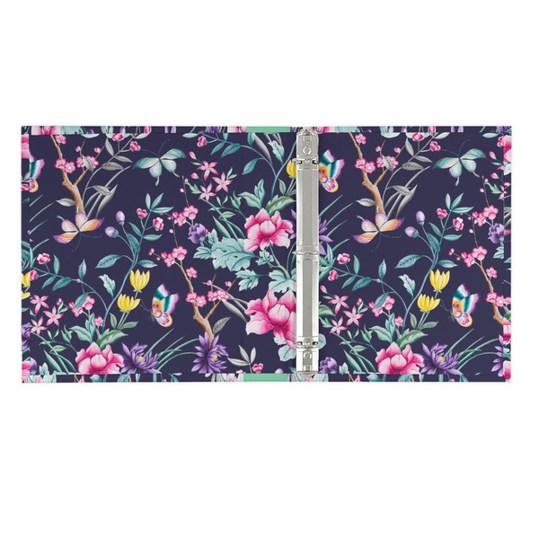 Chinoiserie 3 Ring Binders - Full Wrap - 1" - OPEN INSIDE