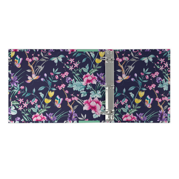 Chinoiserie 3 Ring Binders - Full Wrap - 2" - OPEN INSIDE