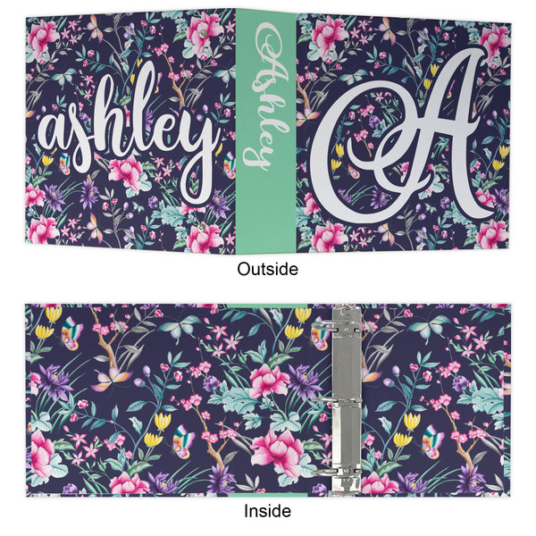 Chinoiserie 3 Ring Binders - Full Wrap - 3" - APPROVAL
