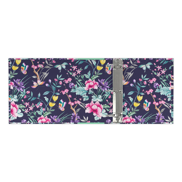 Chinoiserie 3 Ring Binders - Full Wrap - 3" - OPEN INSIDE