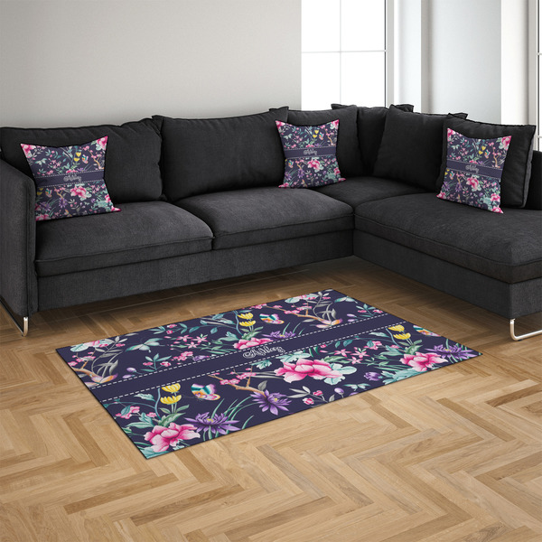 Chinoiserie 4'x6' Indoor Area Rugs - IN CONTEXT