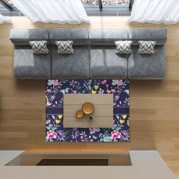 Chinoiserie 5'x7' Indoor Area Rugs - IN CONTEXT