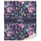 Chinoiserie Sherpa Throw Blanket - 60"x80" (Personalized)