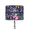 Chinoiserie 8" Drum Lampshade - ON STAND (Fabric)