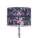 Chinoiserie 8" Drum Lamp Shade - Poly-film (Personalized)