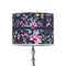 Chinoiserie 8" Drum Lampshade - ON STAND (Poly Film)