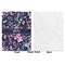 Chinoiserie Baby Blanket (Single Sided - Printed Front, White Back)