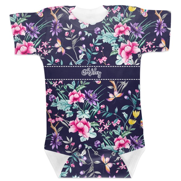 Custom Chinoiserie Baby Bodysuit (Personalized)