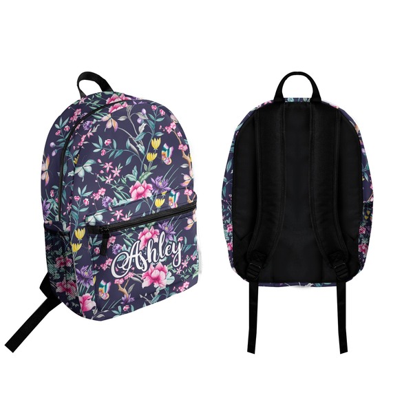 Chinoiserie Backpack front and back - Apvl