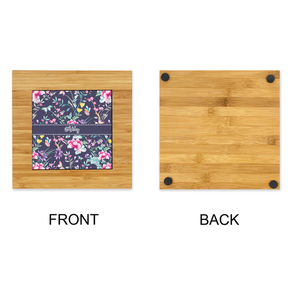 Chinoiserie Bamboo Trivet with 6" Tile - APPROVAL