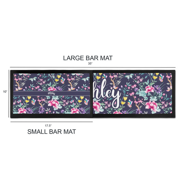 Chinoiserie Bar Mats - Sizing Chart