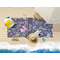 Chinoiserie Beach Towel Lifestyle