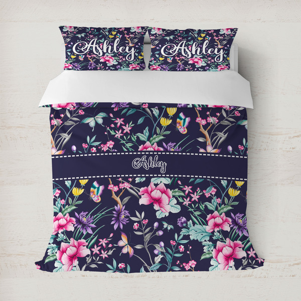 Custom Chinoiserie Duvet Cover (Personalized)