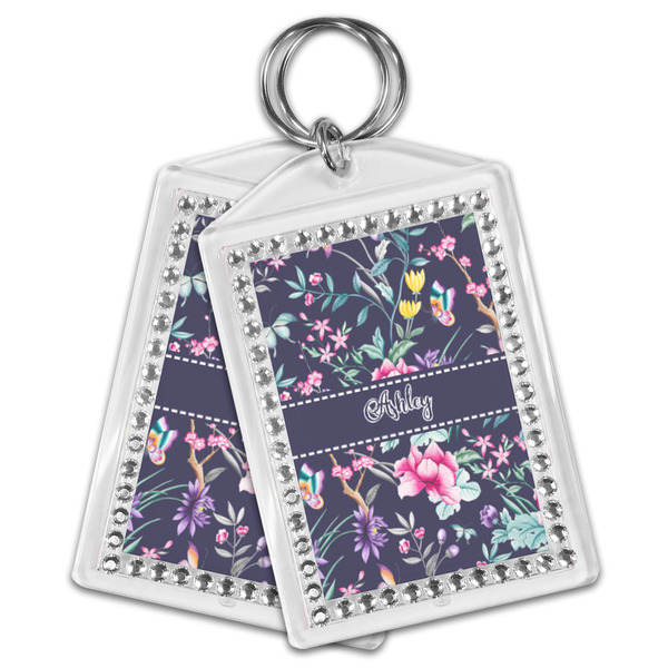Chinoiserie Bling Keychain - MAIN