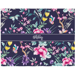 Chinoiserie Woven Fabric Placemat - Twill w/ Name or Text