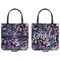 Chinoiserie Canvas Tote - Front and Back