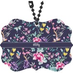 Chinoiserie Rear View Mirror Charm (Personalized)