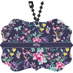 Chinoiserie Rear View Mirror Decor (Personalized)