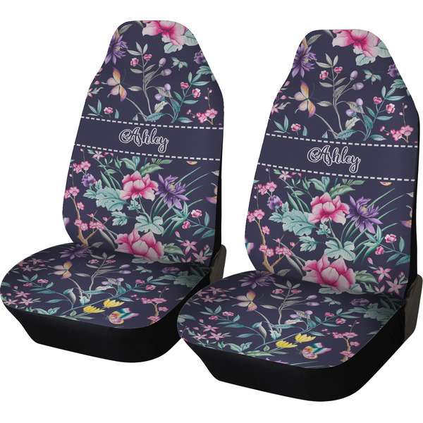 Custom Chinoiserie Car Seat Covers (Set of Two) (Personalized)