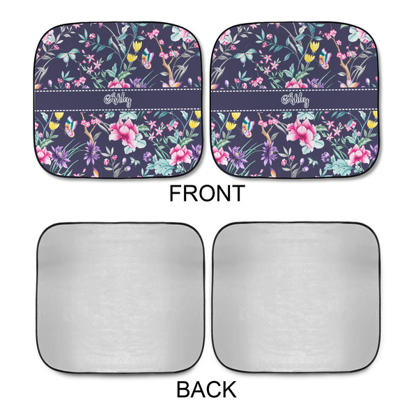 Chinoiserie Car Sun Shades - APPROVAL