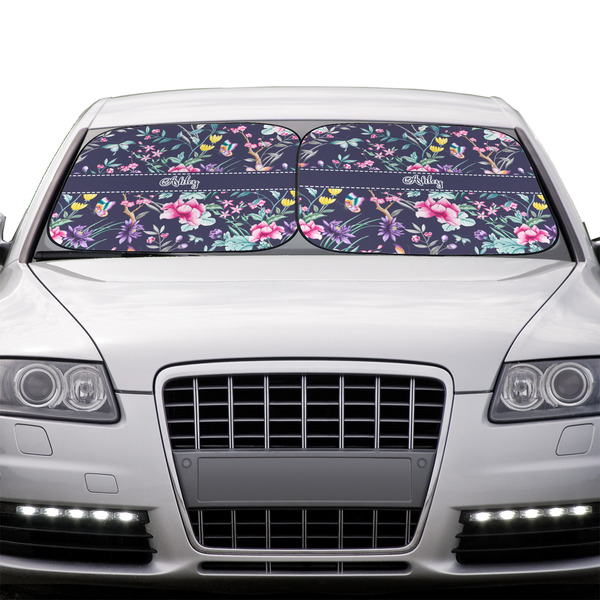 Chinoiserie Car Sun Shades - IN CONTEXT