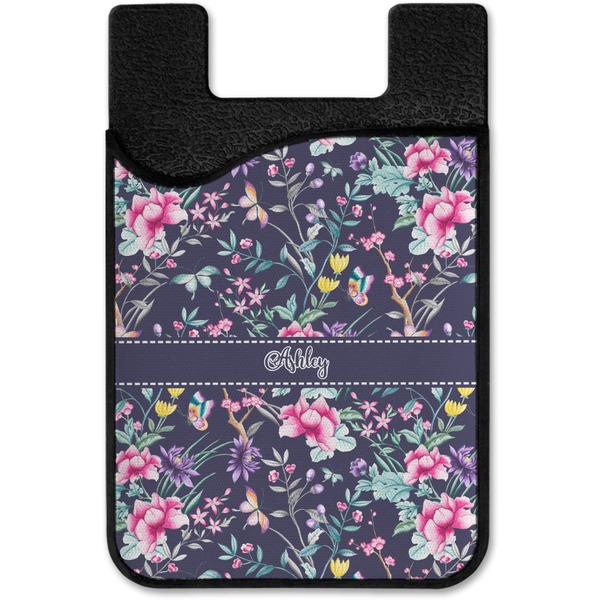 Chinoiserie Cell Phone Credit Card Holder