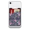 Chinoiserie Cell Phone Credit Card Holder w/ Phone