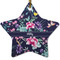 Chinoiserie Ceramic Flat Ornament - Star (Front)