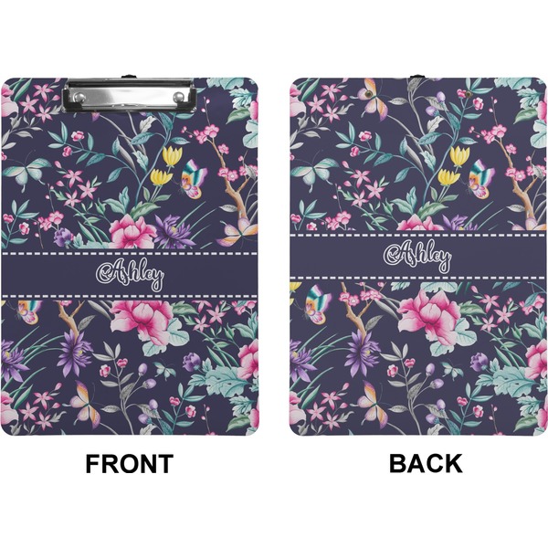 Chinoiserie Clipboard (Letter) (Front + Back)