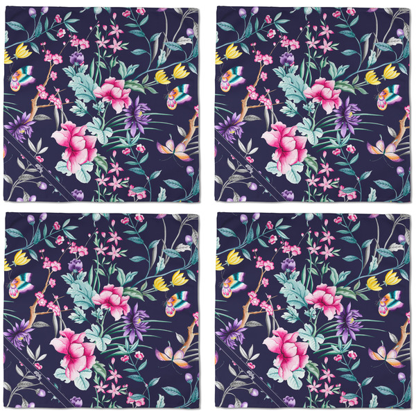 Chinoiserie Cloth Napkins - Personalized Dinner (APPROVAL) Set of 4
