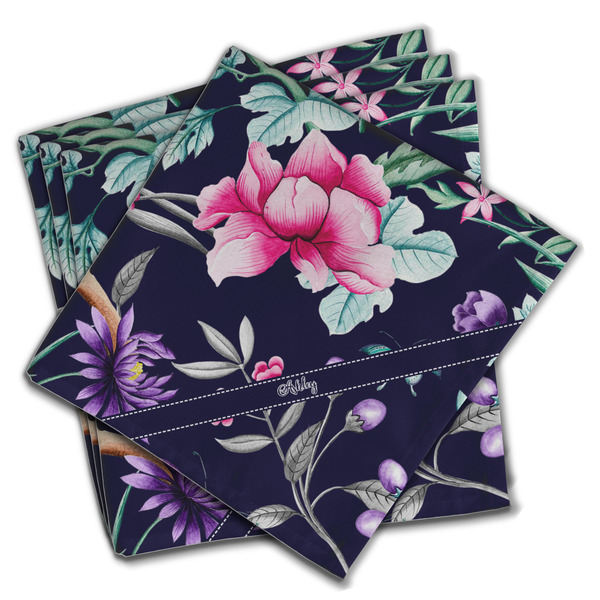 Custom Chinoiserie Cloth Napkins (Set of 4) (Personalized)