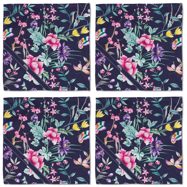 Chinoiserie Cloth Napkins - Personalized Lunch (APPROVAL) Set of 4