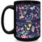Chinoiserie 15 Oz Coffee Mug - Black (Personalized)