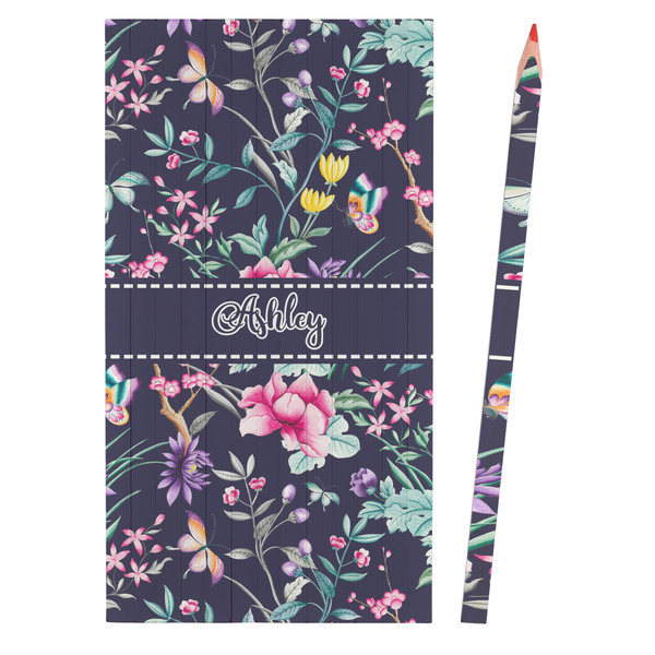 Chinoiserie Colored Pencils - Front View