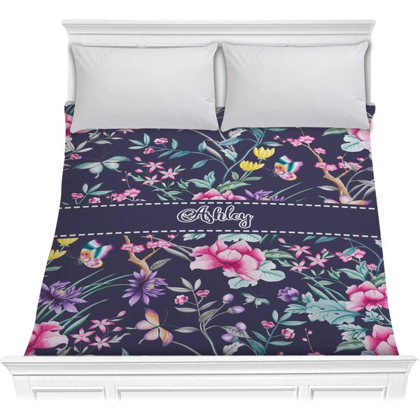 Custom Chinoiserie Comforter - Full / Queen (Personalized)