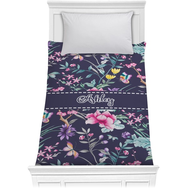 Custom Chinoiserie Comforter - Twin XL (Personalized)