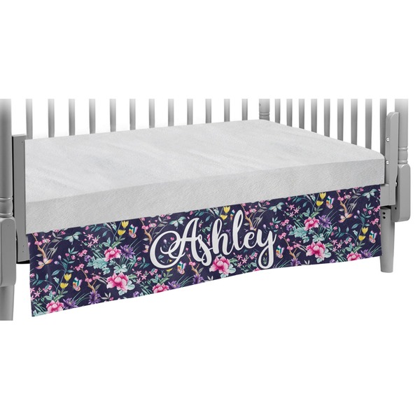Custom Chinoiserie Crib Skirt (Personalized)