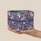 Chinoiserie Cube Favor Gift Box - On Hand - Scale View