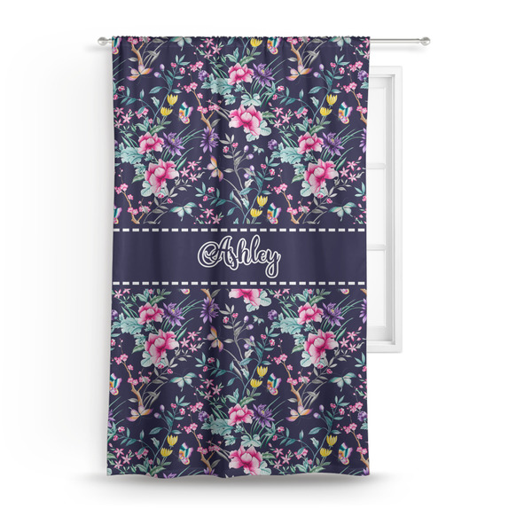 Custom Chinoiserie Curtain Panel - Custom Size (Personalized)