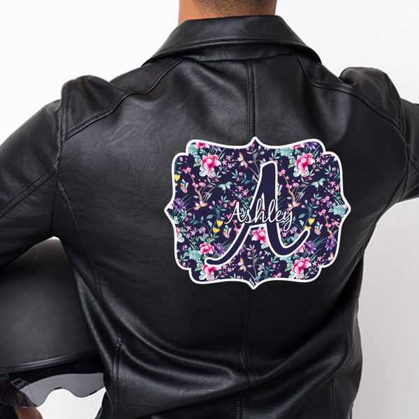 Chinoiserie Custom Shape Iron On Patches - XXXL - APPROVAL