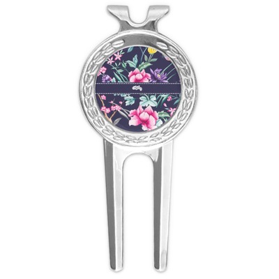Chinoiserie Golf Divot Tool & Ball Marker (Personalized)