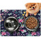 Chinoiserie Dog Food Mat - Small LIFESTYLE