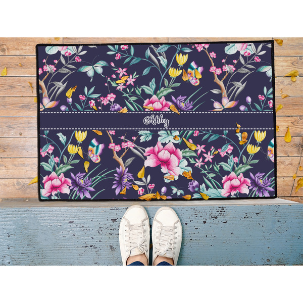 Chinoiserie Door Mat - LIFESTYLE (Med)