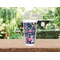 Chinoiserie Double Wall Tumbler with Straw Lifestyle