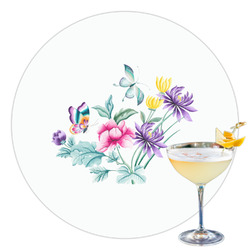 Chinoiserie Printed Drink Topper - 3.5"