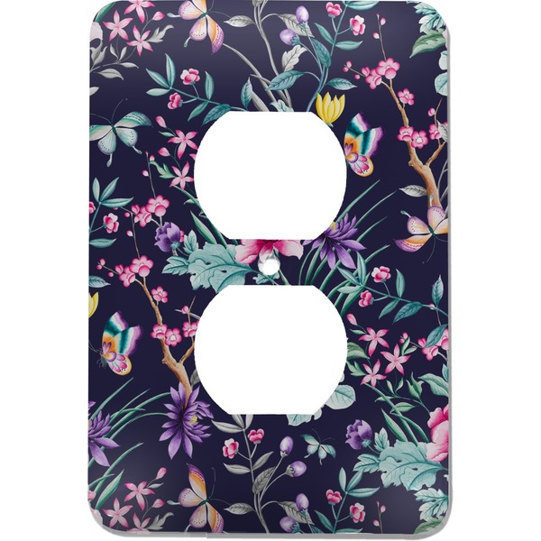 Custom Chinoiserie Electric Outlet Plate