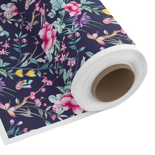 Custom Chinoiserie Fabric by the Yard - Spun Polyester Poplin