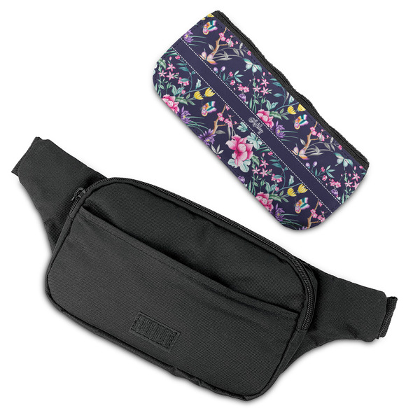 Chinoiserie Fanny Packs - FLAT (flap off)