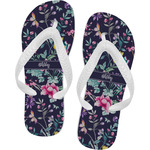 Chinoiserie Flip Flops - Small (Personalized)